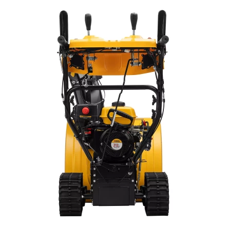 Бензиновая снегоуборочная машина Denzel SBM 610DT PRO, 212cc, гусеницы, эл.старт, блок. дифф. купить в Перми