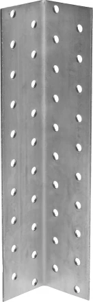 Крепежный угол ЗУБР &quot;МАСТЕР&quot; равносторонний, 200х40х40мм, 1шт 310206-200-040 купить в Перми