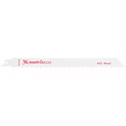 Полотна по дереву для сабельной пилы S1111K 200/8,5мм HCS 2 штуки  PRO Matrix 782012 купить в Перми