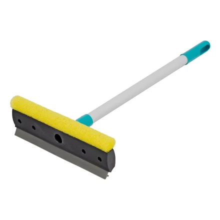 Щетка-окномойка с водосгоном, пластиковый черенок, 430х220 мм, Home Palisad 93590 купить в Перми