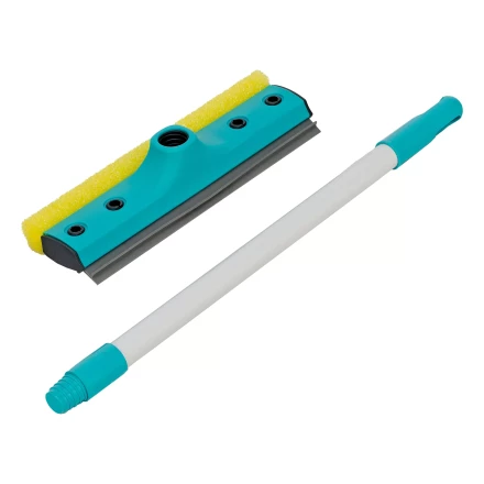 Щетка-окномойка с водосгоном, пластиковый черенок, 430х220 мм, Home Palisad 93590 купить в Перми