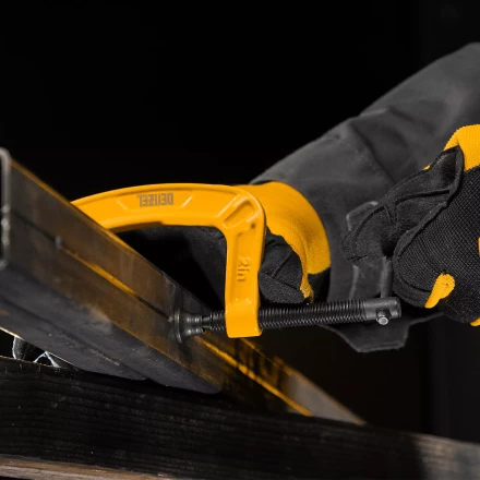 Струбцина G-образная Denzel, усиленная, 50 мм, 20641 купить в Перми