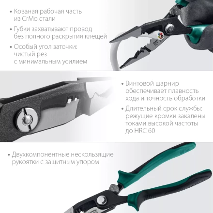 Клещи КМ многофункциональные 23336-20 купить в Перми