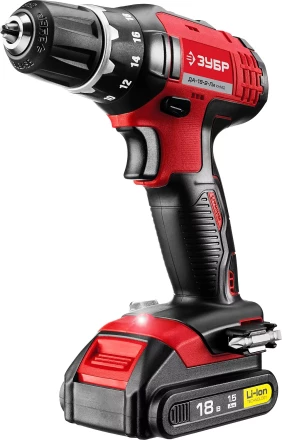 Дрель-шуруповерт 2 АКБ ДА-18-2-Ли КНМ2 серия МАСТЕР купить в Перми