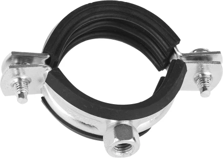 ЗУБР. Хомут трубный с гайкой, оцинкованный, 1/2&quot;, 1шт 37850-20-24-1 купить в Перми