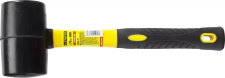 Киянка STAYER &quot;PROFESSIONAL&quot; резиновая ЧЕРНАЯ, с фиберглассовой ручкой 2054-75 купить в Перми