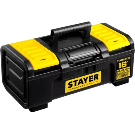 Ящик для инструмента &quot;TOOLBOX-16&quot; пластиковый, STAYER Professional 38167-16 купить в Перми