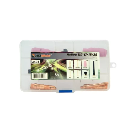 Набор комплектующих TIG17/18/26 FoxWeld купить в Перми