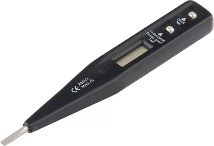 Тестер напряжения 12–220 В жидкокристаллический дисплей SPARTA 130805 купить в Перми