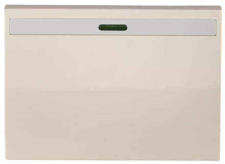 Выключатель СВЕТОЗАР &quot;ЭФФЕКТ&quot; проходной, с эффектом свечения, одноклавишный, без вставки и рамки, бежевый, 10A/~250B SV-54438-B купить в Перми