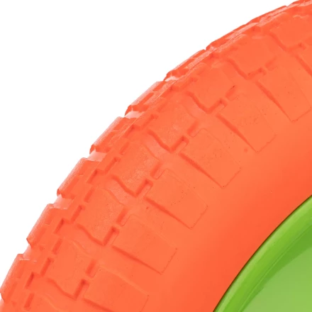 Колесо полиуретановое Сибртех 3.00-8, длина оси 90 мм, подшипник 16 мм, 689755 купить в Перми