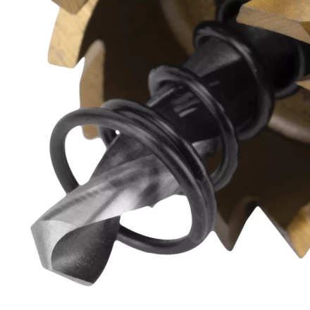 Коронка по металлу HSS, 22 мм, нитридтитановое покрытие Denzel 724103 купить в Перми