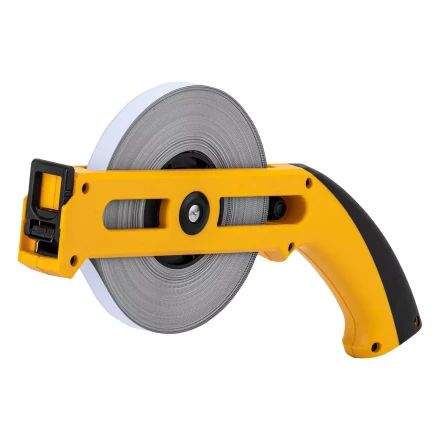 Рулетка геодезическая 50 м х 13 мм Denzel 31492, открытый корпус, металлическая лента купить в Перми