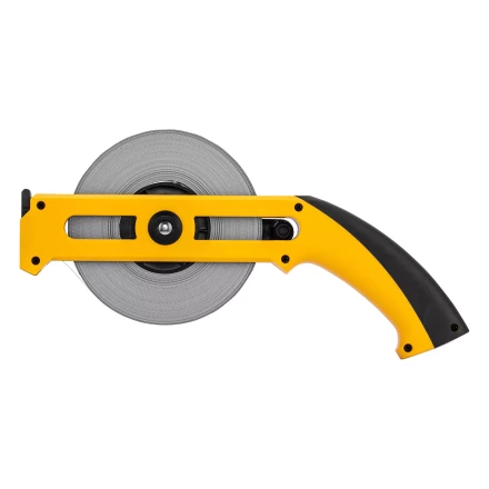 Рулетка геодезическая 50 м х 13 мм Denzel 31492, открытый корпус, металлическая лента купить в Перми