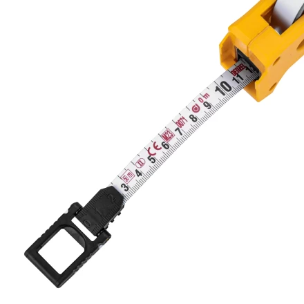 Рулетка геодезическая 50 м х 13 мм Denzel 31492, открытый корпус, металлическая лента купить в Перми