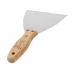 Шпательная лопатка из нержавеющей стали Matrix, 120 мм, буковая рукоятка, EFP 85618 купить в Перми