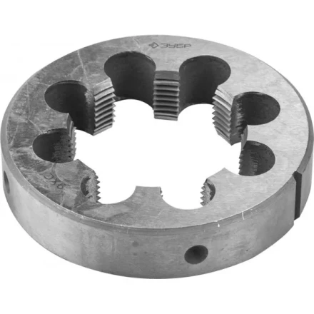 Плашка ЗУБР &quot;МАСТЕР&quot; круглая ручная для трубной резьбы, G 3/4&quot; 4-28032-3/4 купить в Перми