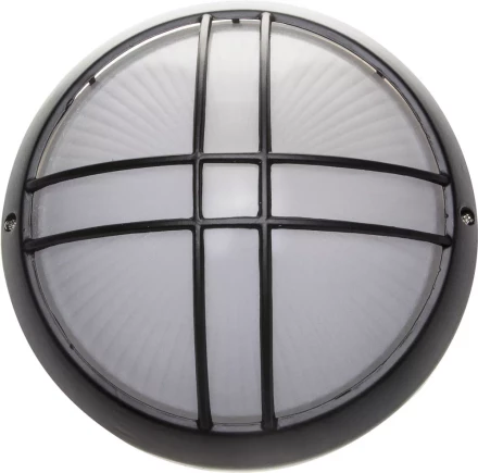 Светильник уличный СВЕТОЗАР &quot;ОРБИТА&quot; влагозащищенный, цвет черный, 100Вт SV-57313-B купить в Перми