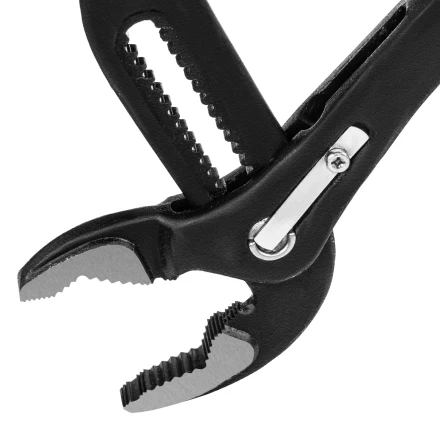 Клещи переставные 300 мм Matrix 17927, кнопочный механизм, хром-ванадий, обливные рукоятки купить в Перми