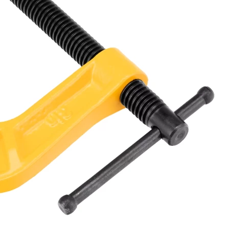 Струбцина G-образная Denzel, усиленная, 75 мм, 20642 купить в Перми