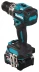 Аккумуляторная дрель-шуруповерт Makita XGT DF001GD201 купить в Перми