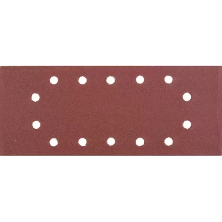 Лист шлифовальный универсальный STAYER &quot;MASTER&quot; на зажимах, 14 отверстий по периметру, для ПШМ, Р180, 115х280мм, 5шт 35469-180 купить в Перми