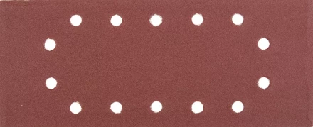 Лист шлифовальный универсальный STAYER &quot;MASTER&quot; на зажимах, 14 отверстий по периметру, для ПШМ, Р180, 115х280мм, 5шт 35469-180 купить в Перми