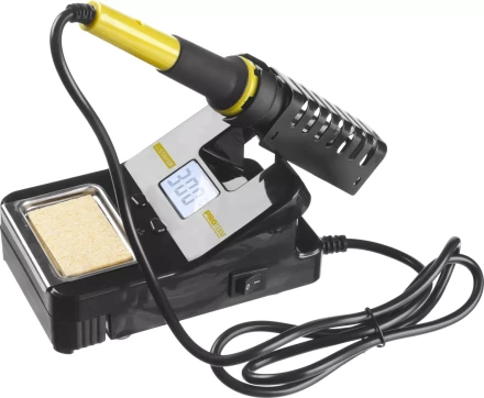 Паяльная станция STAYER &quot;PROFI&quot; цифровая с ЖК дисплеем, диапазон 160-520°C, шаг 10°C, 48Вт 55370 купить в Перми