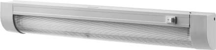 Светильник люминесцентный СВЕТОЗАР модель &quot;СЛУ-115&quot; с плафоном и выключателем, угловой, лампа Т8, 502x54x74мм, 15Вт SV-57587-15 купить в Перми