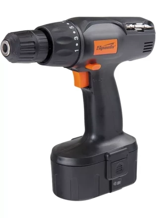 Аккумуляторная дрель - шуруповерт 18 В 0-550 об/мин 1 аккумулятор Sparta 94811 купить в Перми