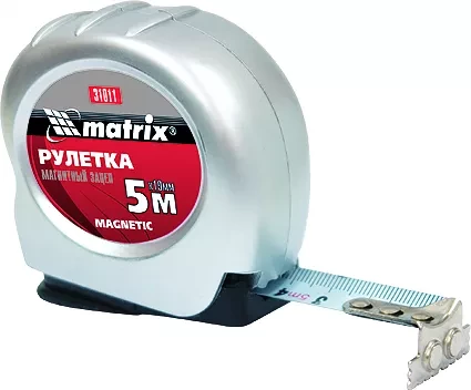 Рулетка Magnetic 3 м х 16 мм магнитный зацеп  MATRIX 31010 купить в Перми