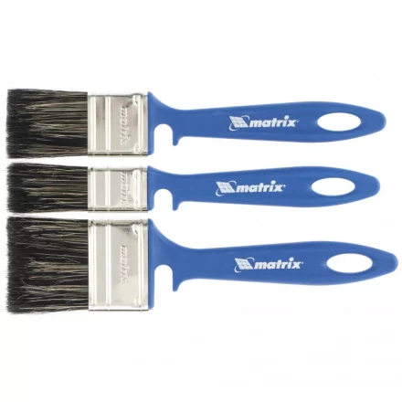Набор кистей Водные краски 25 мм 35 мм 50 мм Color Line пластик Matrix 83349 купить в Перми