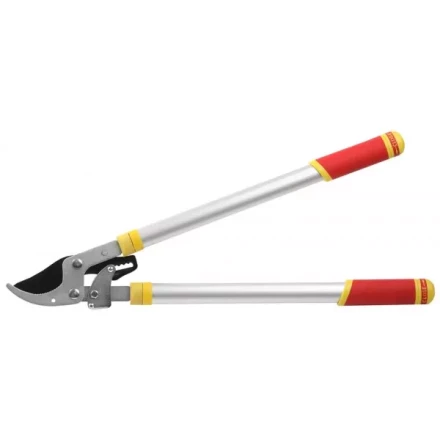 Сучкорез GRINDA с тефлоновым покрытием, алюминиевые телескопические ручки, двухрычажный храповый механизм, 700-980мм 8-424391_z01 купить в Перми