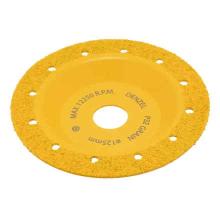 Чашка твёрдосплавная зачистная,125 мм, Плоская, мелкое зерно #32// Denzel 72978 купить в Перми