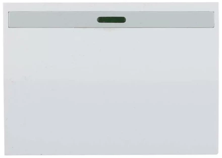 Выключатель СВЕТОЗАР &quot;ЭФФЕКТ&quot; проходной, с эффектом свечения, одноклавишный, без вставки и рамки, белый, 10A/~250B SV-54438-W купить в Перми