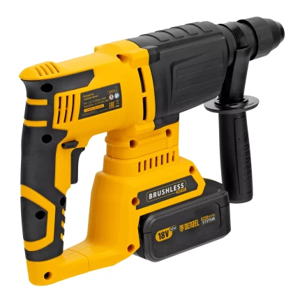 Перфоратор аккумуляторный BLRH-IB-26 Li-Ion, 18 В Denzel 26701 купить в Перми