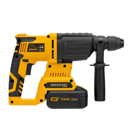 Перфоратор аккумуляторный BLRH-IB-26 Li-Ion, 18 В Denzel 26701 купить в Перми