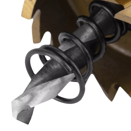 Коронка по металлу HSS, 25 мм, нитридтитановое покрытие Denzel 724104 купить в Перми