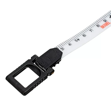 Рулетка геодезическая Denzel 20 м х 15 мм, закрытый корпус, фиберглассовая лента, 31290 купить в Перми