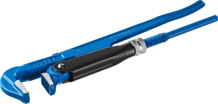 Ключ трубный рычажный ЗУБР &quot;ПРОФЕССИОНАЛ&quot;, прямые губки, цельнокованый, Сr-V, № 0,  3/4&quot; 27335-0_z01 купить в Перми