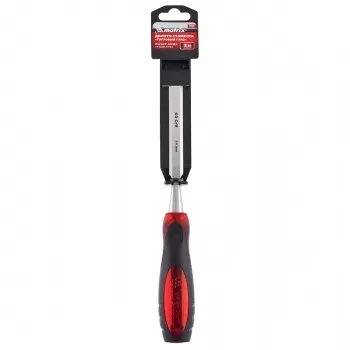 Долото-стамеска &quot;Тигровый глаз&quot;, 20 мм, двухкомпонентная обрезиненная рукоятка MATRIX 24515 купить в Перми