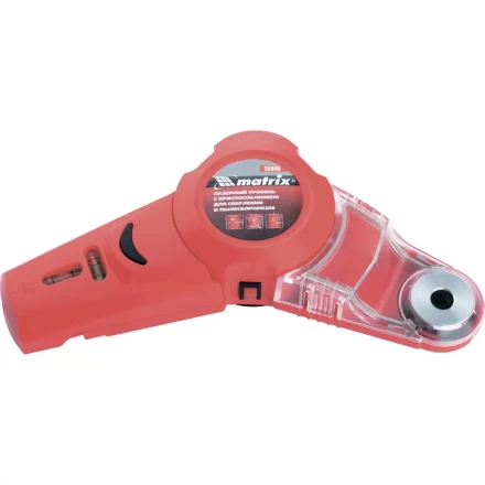 Лазерный уровень MATRIX с приспособлением для сверления и пылесборником 35040 купить в Перми