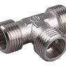Тройник GENERAL FITTINGS никелированная латунь, ш/ш/ш, 3/4" 51051-3/4 купить в Перми