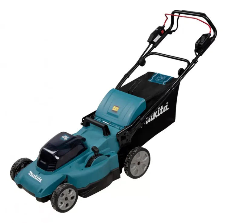 Аккумуляторная газонокосилка 48см, самоходная, 2х18V Makita DLM481Z (без АКБ и ЗУ) купить в Перми