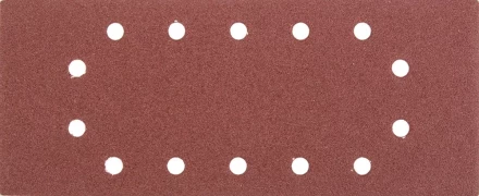 Лист шлифовальный универсальный STAYER &quot;MASTER&quot; на зажимах, 14 отверстий по периметру, для ПШМ, Р100, 115х280мм, 5шт 35469-100 купить в Перми