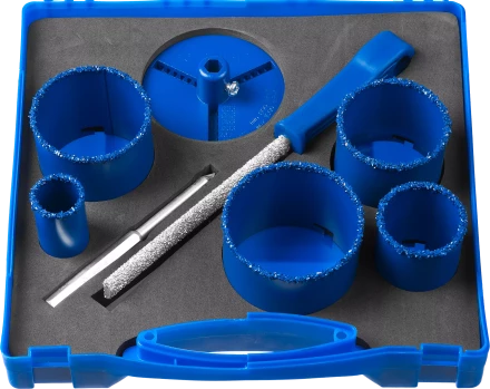 Наборы кольцевых коронок c карбидом вольфрама серия ПРОФЕССИОНАЛ купить в Перми