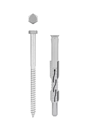 ЗУБР ФД-П 10 x 120 мм, фасадный дюбель, нейлон/цинк, 50 шт (301475-120) купить в Перми