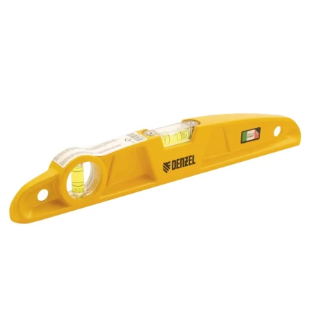 Уровень литой, 300 мм, магнитный, 2 глазка Denzel 34920 купить в Перми