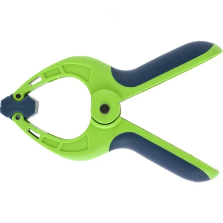 Струбцина клещеобразная 1-5/8 пластиковый корпус двухкомпонентные рукоятки усиленная пружина 42 мм Сибртех 20784 купить в Перми