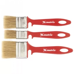 Набор кистей Эмали 25 мм 35 мм 50 мм Color Lineпластик Matrix 83355